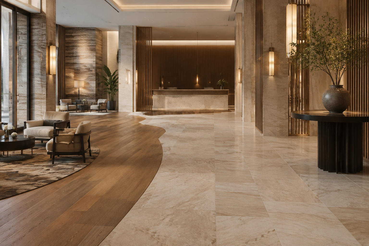 Coordinated complete interior project