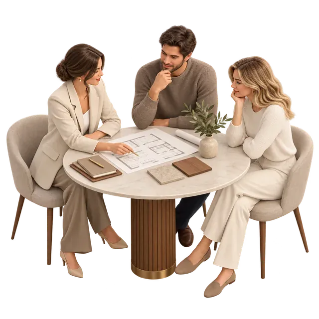 Client consultation and project brief discussion