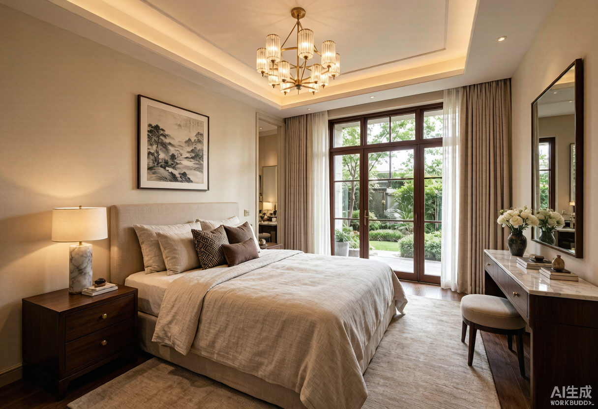 Designing a Calm Villa Living Room
