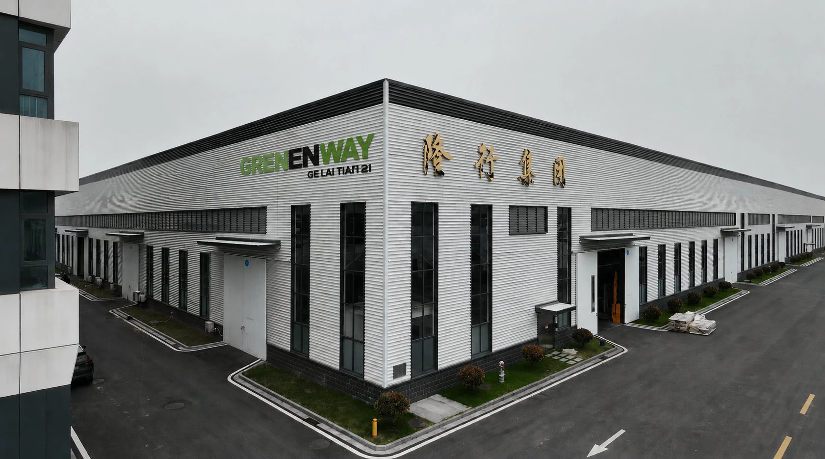 Greenway Interior manufacturing factory facility for custom home solutions
